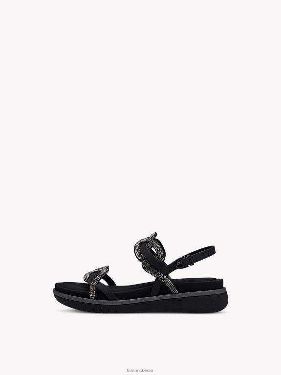 de Tamaris Frauen Sandale mit Absatz - Schwarz 0LHV4488 Schuhe