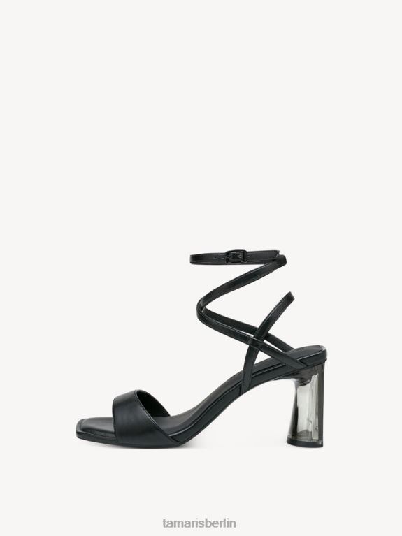 de Tamaris Frauen Sandale mit Absatz - Schwarz 0LHV4530 Schuhe