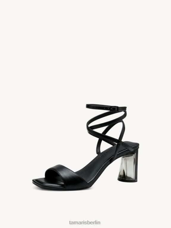 de Tamaris Frauen Sandale mit Absatz - Schwarz 0LHV4530 Schuhe