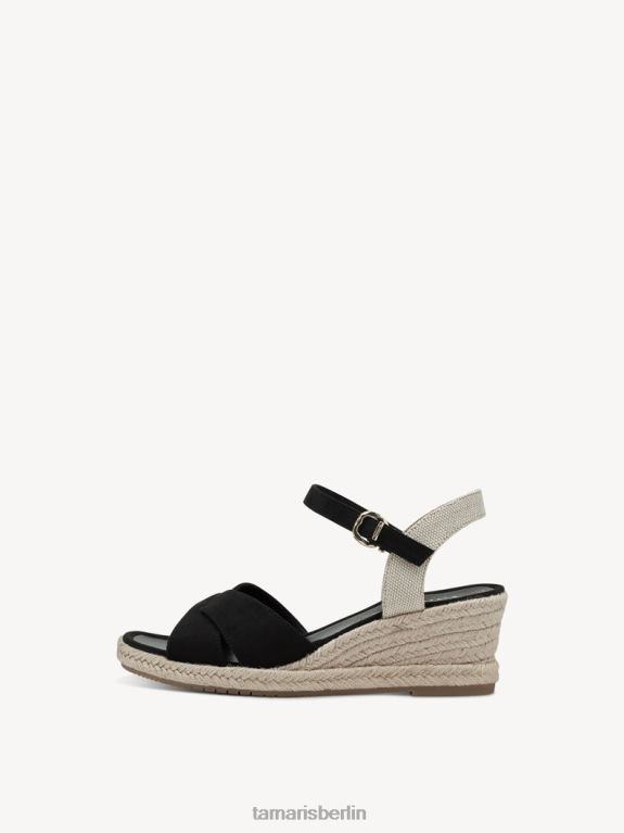 de Tamaris Frauen Sandale mit Absatz - Schwarz 0LHV4571 Schuhe