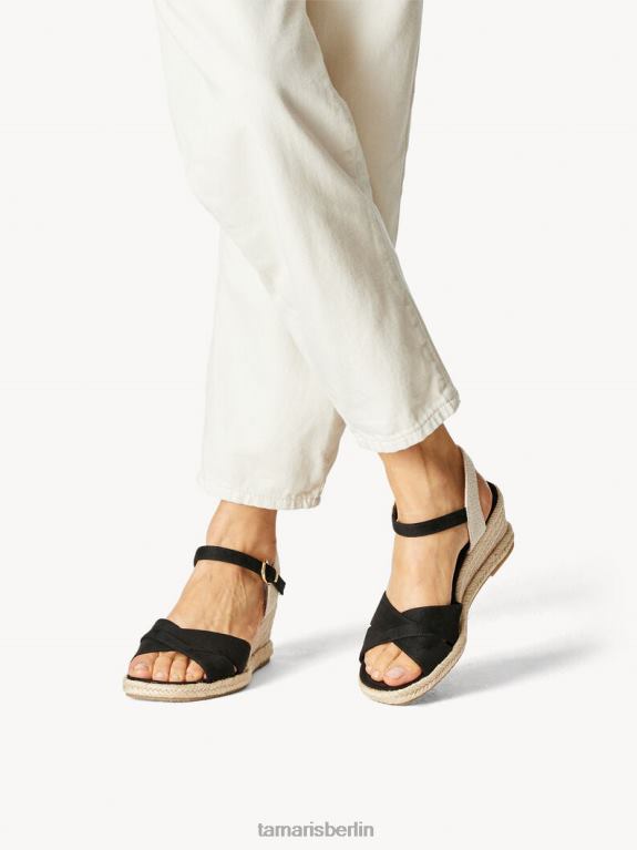 de Tamaris Frauen Sandale mit Absatz - Schwarz 0LHV4571 Schuhe