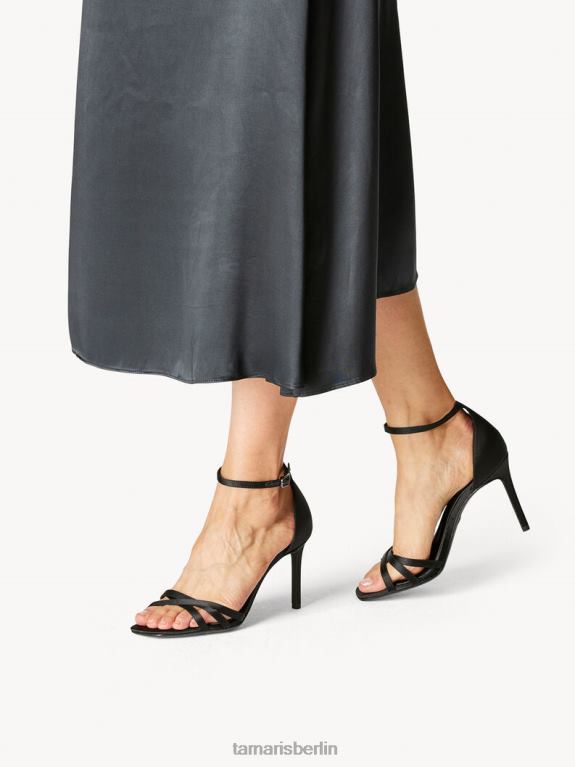 de Tamaris Frauen Sandale mit Absatz - Schwarz 0LHV4601 Schuhe