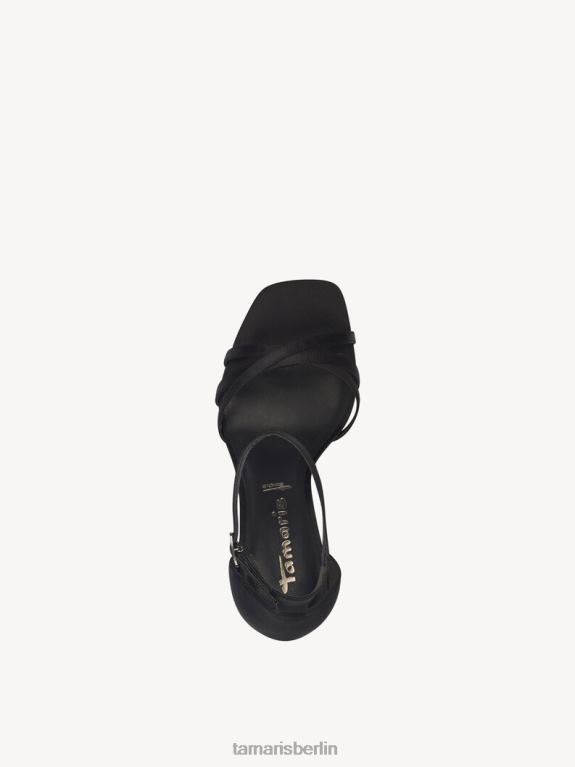 de Tamaris Frauen Sandale mit Absatz - Schwarz 0LHV4601 Schuhe