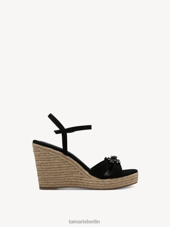 de Tamaris Frauen Sandale mit Absatz - Schwarz 0LHV4603 Schuhe