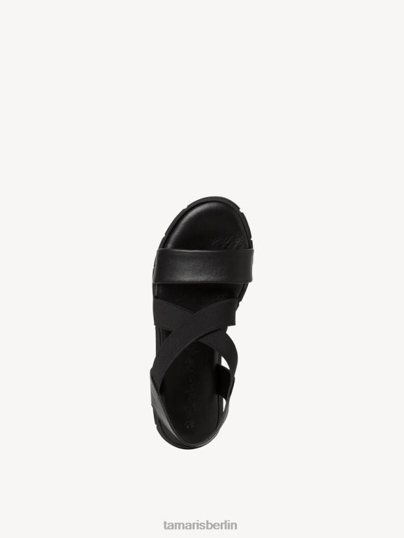 de Tamaris Frauen Sandale mit Absatz - Schwarz 0LHV4612 Schuhe