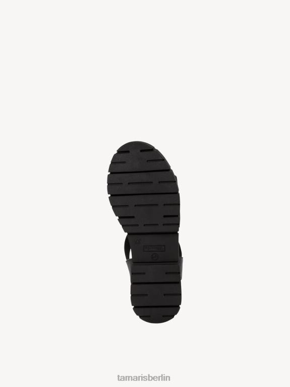 de Tamaris Frauen Sandale mit Absatz - Schwarz 0LHV4612 Schuhe