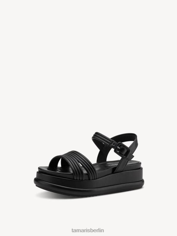 de Tamaris Frauen Sandale mit Absatz - Schwarz 0LHV4656 Schuhe