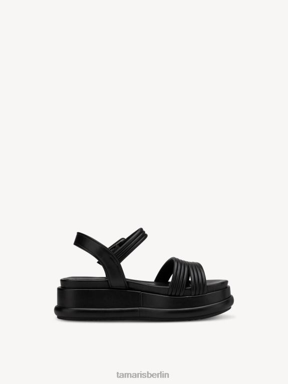 de Tamaris Frauen Sandale mit Absatz - Schwarz 0LHV4656 Schuhe
