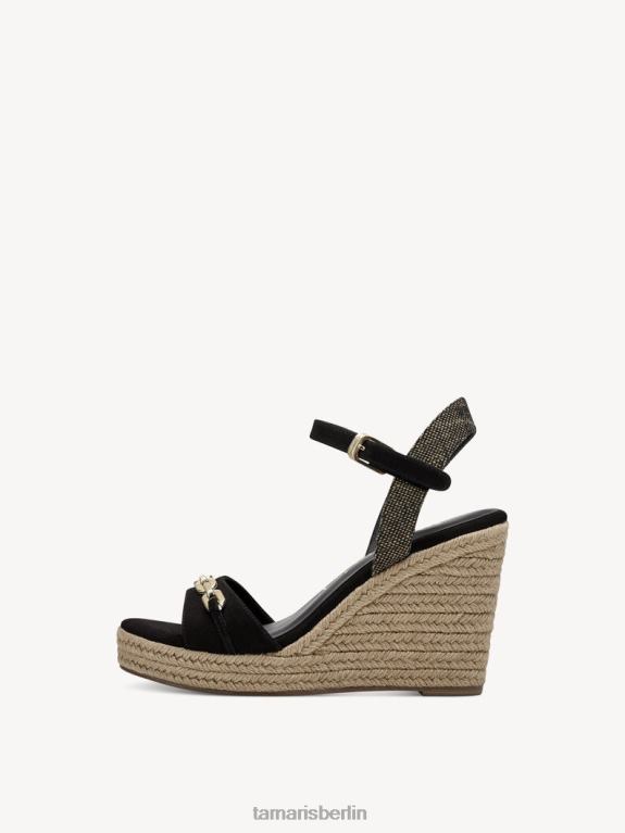 de Tamaris Frauen Sandale mit Absatz - Schwarz 0LHV4683 Schuhe