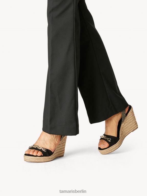 de Tamaris Frauen Sandale mit Absatz - Schwarz 0LHV4683 Schuhe