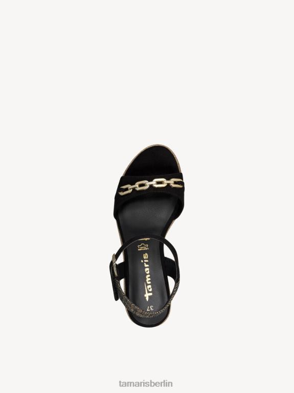 de Tamaris Frauen Sandale mit Absatz - Schwarz 0LHV4683 Schuhe