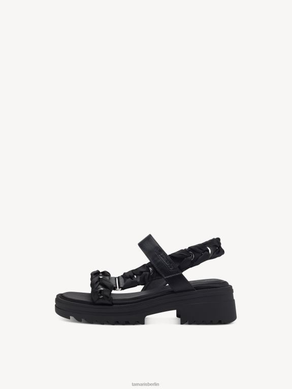 de Tamaris Frauen Sandale mit Absatz - Schwarz 0LHV4745 Schuhe