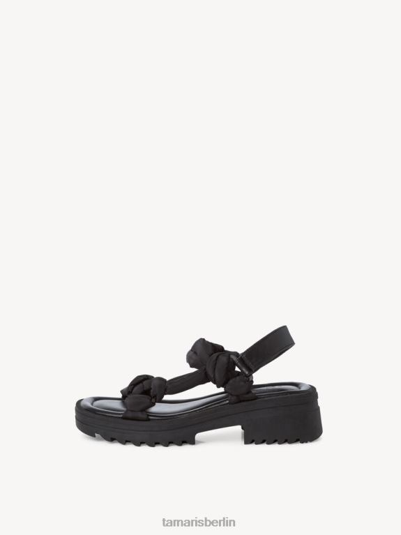 de Tamaris Frauen Sandale mit Absatz - Schwarz 0LHV4789 Schuhe