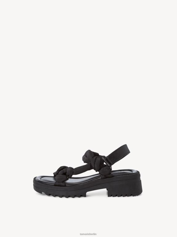 de Tamaris Frauen Sandale mit Absatz - Schwarz 0LHV4789 Schuhe