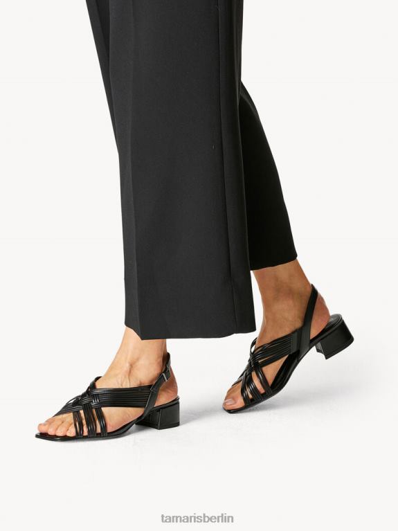 de Tamaris Frauen Sandale mit Absatz - Schwarz 0LHV4852 Schuhe