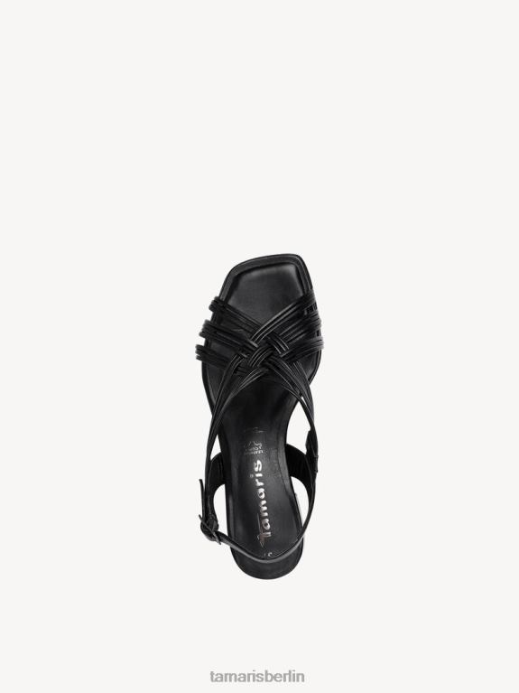 de Tamaris Frauen Sandale mit Absatz - Schwarz 0LHV4852 Schuhe