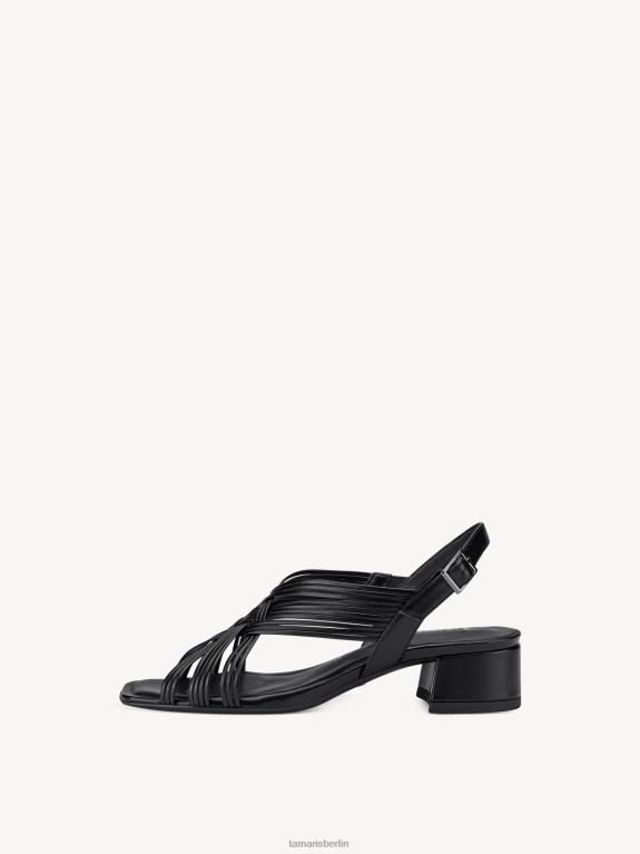 de Tamaris Frauen Sandale mit Absatz - Schwarz 0LHV4852 Schuhe