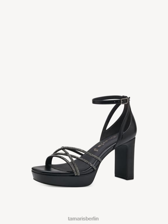 de Tamaris Frauen Sandale mit Absatz - Schwarz 0LHV4878 Schuhe