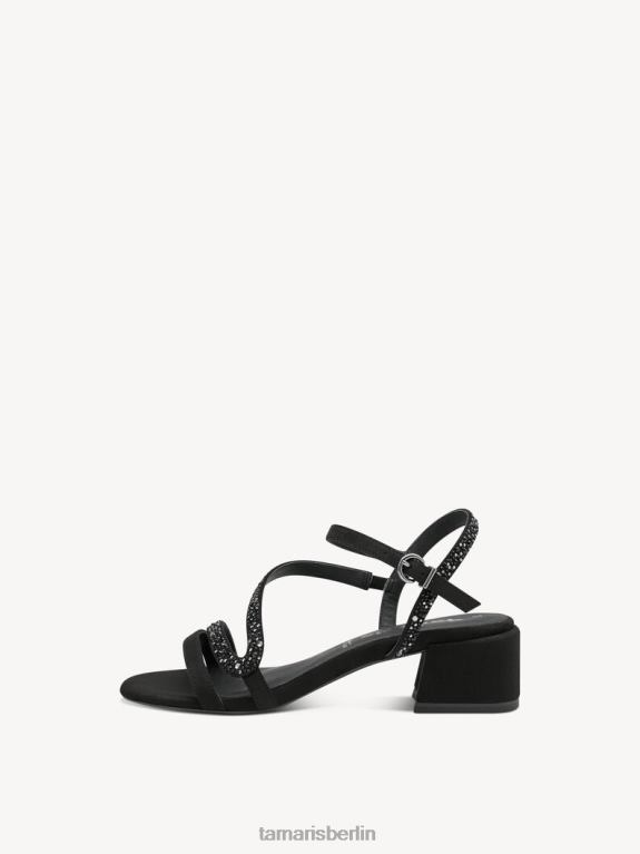de Tamaris Frauen Sandale mit Absatz - Schwarz 0LHV4945 Schuhe
