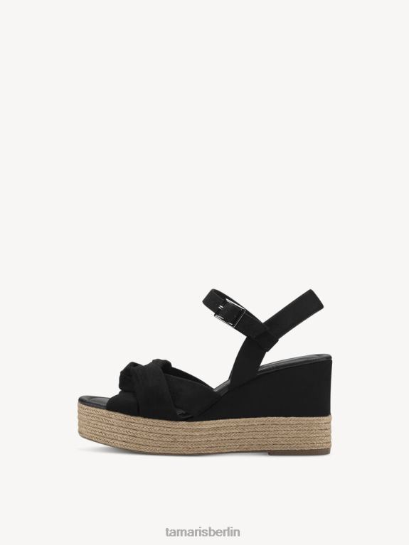 de Tamaris Frauen Sandale mit Absatz - Schwarz 0LHV4961 Schuhe
