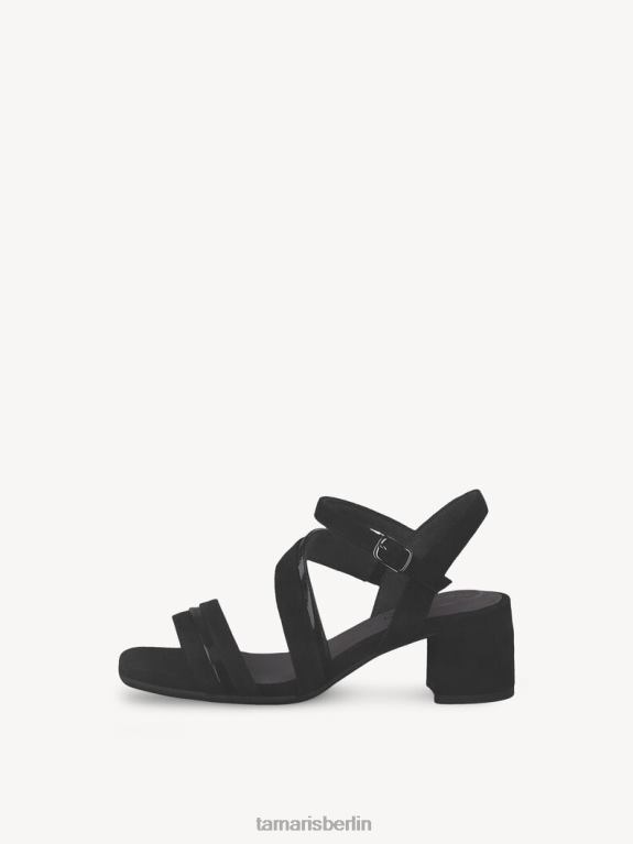 de Tamaris Frauen Sandale mit Absatz - Schwarz 0LHV4981 Schuhe
