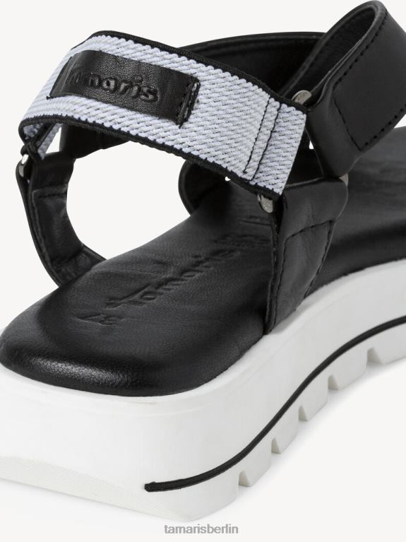 de Tamaris Frauen Sandale mit Absatz – Schwarz/Schwarz. 0LHV41734 Schuhe