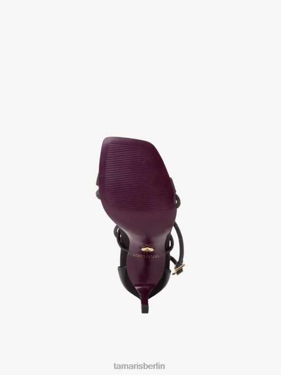 de Tamaris Frauen Sandale mit Absatz – Schwarz/Schwarzer Kristall 0LHV42239 Schuhe