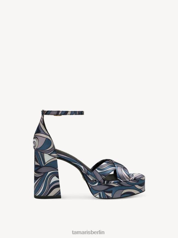 de Tamaris Frauen Sandale mit Absatz – Schwarz/Schwarzkamm 0LHV41185 Schuhe