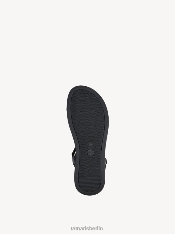de Tamaris Frauen Sandale mit Absatz – Schwarz/Schwarzkamm 0LHV4538 Schuhe