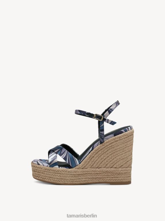 de Tamaris Frauen Sandale mit Absatz – Schwarz/Schwarzkamm 0LHV4582 Schuhe