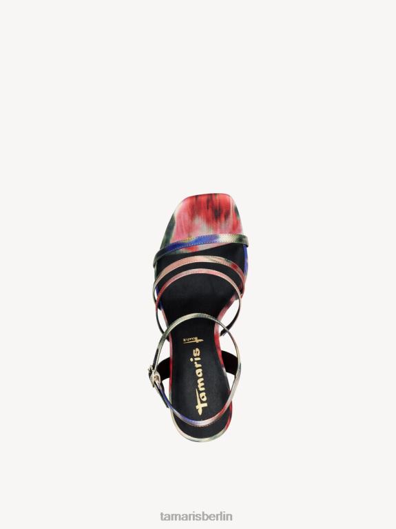 de Tamaris Frauen Sandale mit Absatz – Schwarz/Schwarzkamm 0LHV4600 Schuhe