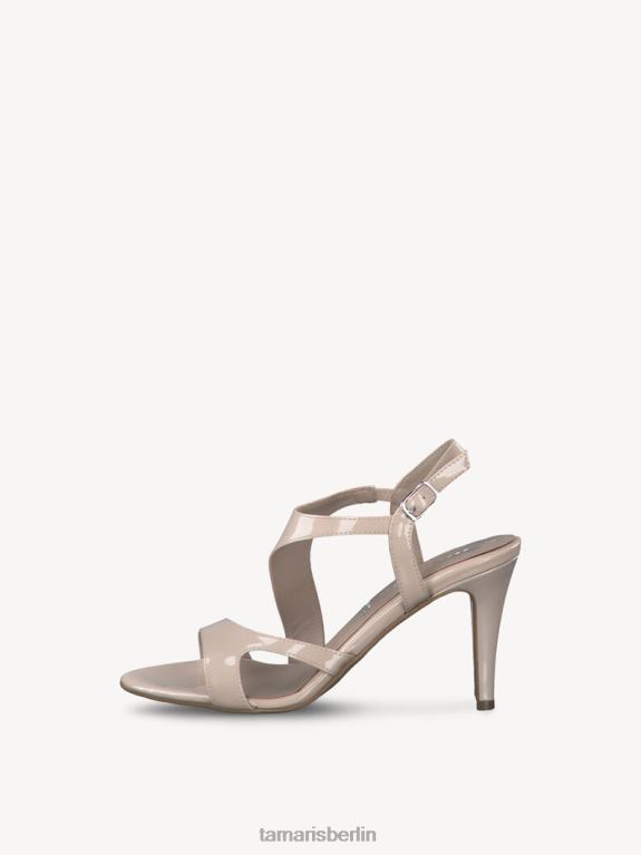 de Tamaris Frauen Sandale mit Absatz – beige/nackter Lack 0LHV42347 Schuhe