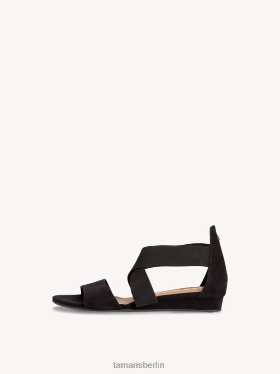 de Tamaris Frauen Sandale - schwarz/schwarz uni 0LHV41712 Schuhe