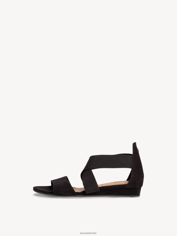 de Tamaris Frauen Sandale - schwarz/schwarz uni 0LHV41712 Schuhe