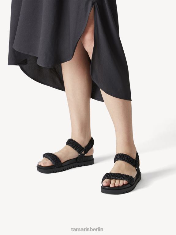 de Tamaris Frauen Sandale - schwarz/schwarz uni 0LHV4893 Schuhe
