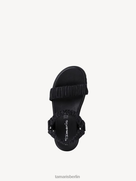 de Tamaris Frauen Sandale - schwarz/schwarz uni 0LHV4893 Schuhe