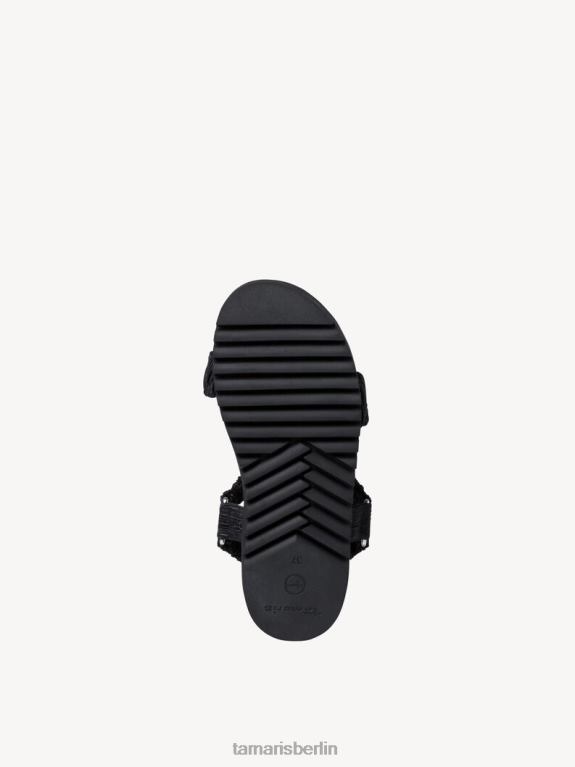 de Tamaris Frauen Sandale - schwarz/schwarz uni 0LHV4893 Schuhe