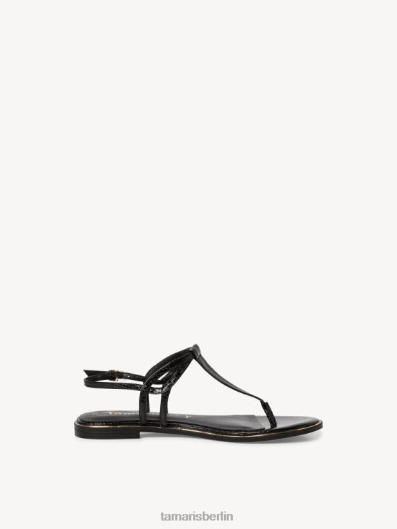de Tamaris Frauen Sandale - schwarz/schwarze Struktur. 0LHV4775 Schuhe
