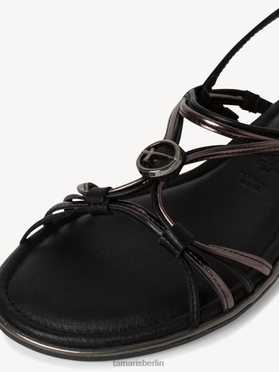 de Tamaris Frauen Sandale - schwarz/schwarzer Kamm 0LHV41846 Schuhe