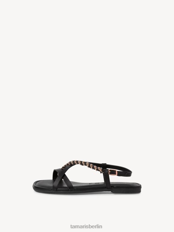 de Tamaris Frauen Sandale - schwarz/schwarzer Kamm 0LHV4540 Schuhe