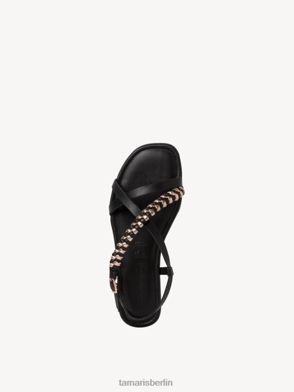 de Tamaris Frauen Sandale - schwarz/schwarzer Kamm 0LHV4540 Schuhe