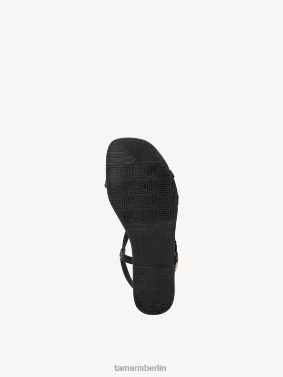 de Tamaris Frauen Sandale - schwarz/schwarzer Kamm 0LHV4540 Schuhe