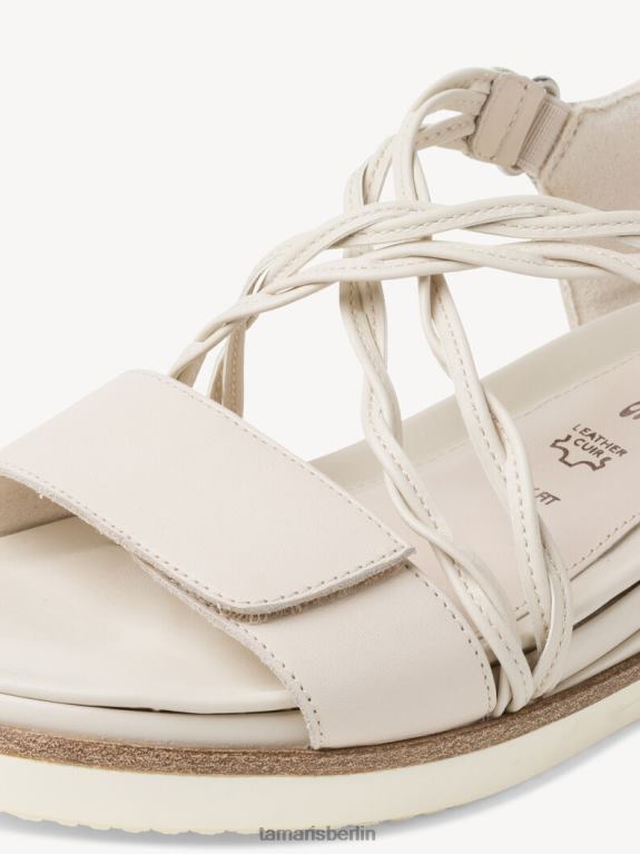 de Tamaris Frauen Sandalette – Beige/Elfenbein 0LHV41096 Schuhe