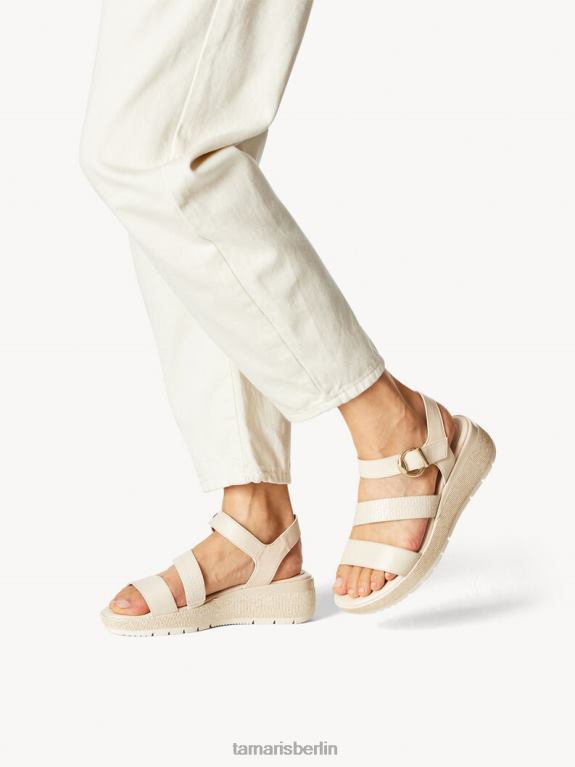de Tamaris Frauen Sandalette – Beige/Elfenbein 0LHV41429 Schuhe