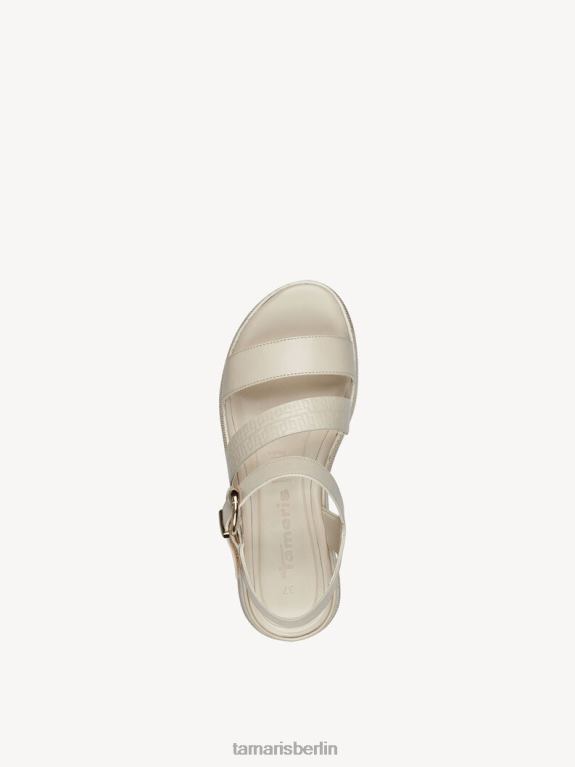 de Tamaris Frauen Sandalette – Beige/Elfenbein 0LHV41429 Schuhe