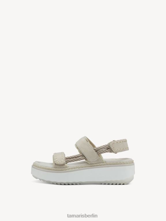 de Tamaris Frauen Sandalette – Beige/Elfenbein 0LHV41571 Schuhe