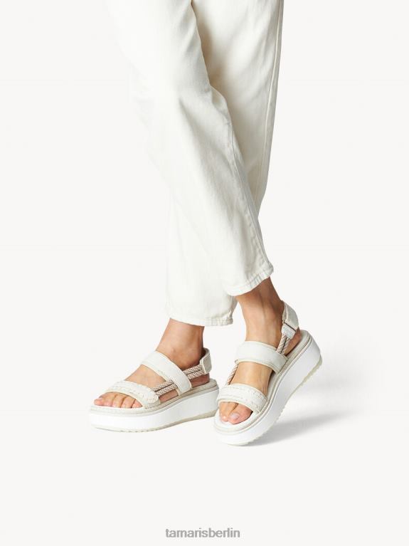 de Tamaris Frauen Sandalette – Beige/Elfenbein 0LHV41571 Schuhe