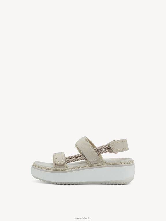 de Tamaris Frauen Sandalette – Beige/Elfenbein 0LHV41571 Schuhe