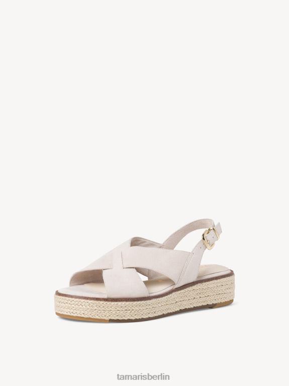de Tamaris Frauen Sandalette – Beige/Elfenbein 0LHV41943 Schuhe