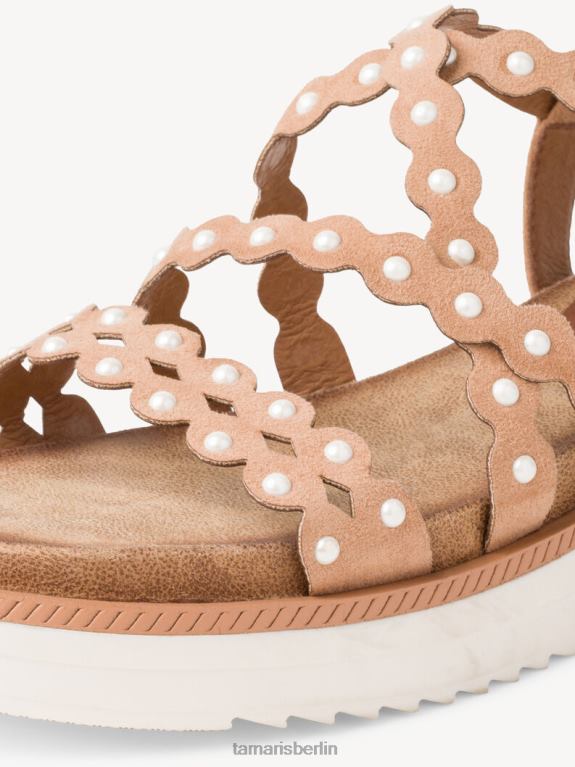 de Tamaris Frauen Sandalette - Beige/Natur 0LHV42303 Schuhe